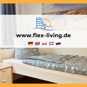 flex living - Monteurwohnungen in Neubrandenburg (DEU|EN|PL|HU|RU) Nikol Saytarly 17034 17201747956687c8cb9e109
