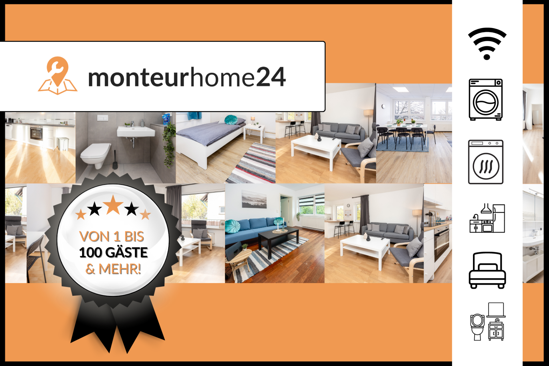 Apartmenthaus Monteurhome24 - Mannheim - Direkt im Zentrum! Vermietungsteam 67434 1719481414667d34467bd10